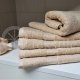 Cotton terry towel beige